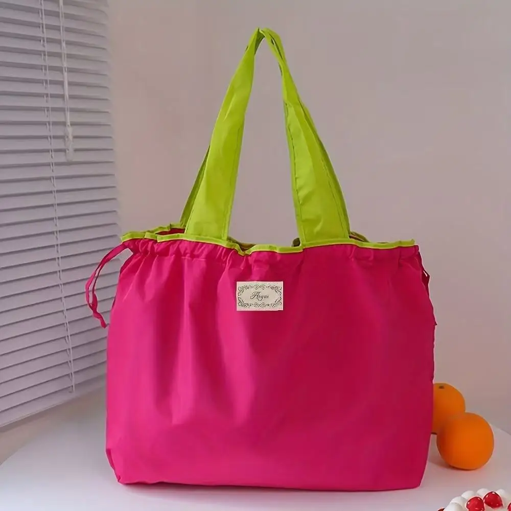 Bolsa de compras ultraleve e compacta – dobrável no bolso, sacola de compras ecológica com zíper