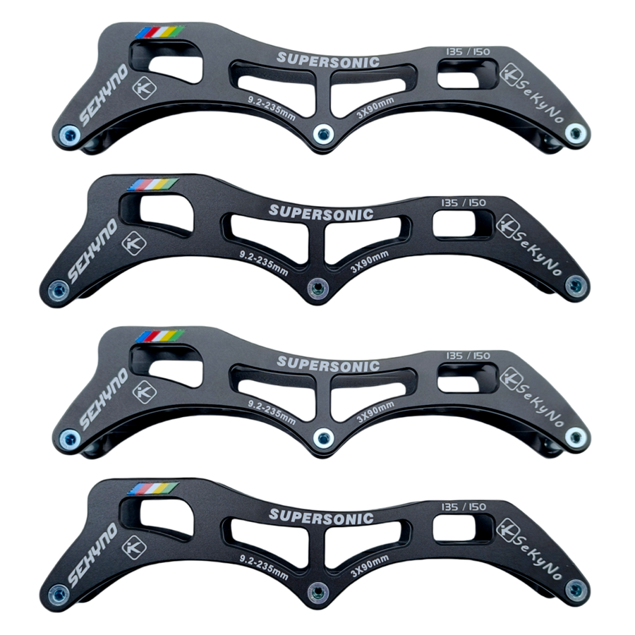 Рама для скоростного скейта 3х90мм 135-150мм 3х100мм 3х110мм сверхзвуковая 9,2-235 мм