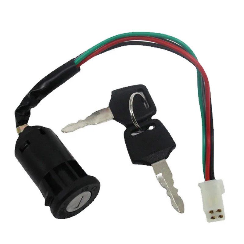 Universal Motorcycle Ignition Switch Waterproof Electric Door Lock Electric Start Atv Key for Honda Yamaha Kawasaki Suzuki KTM