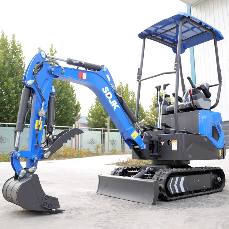 Multi functional Mini Excavator 1 Ton 1.2 Ton EPA Kubota Engine Home New Crawler Digger Chinese Mini Small Excavators Machine