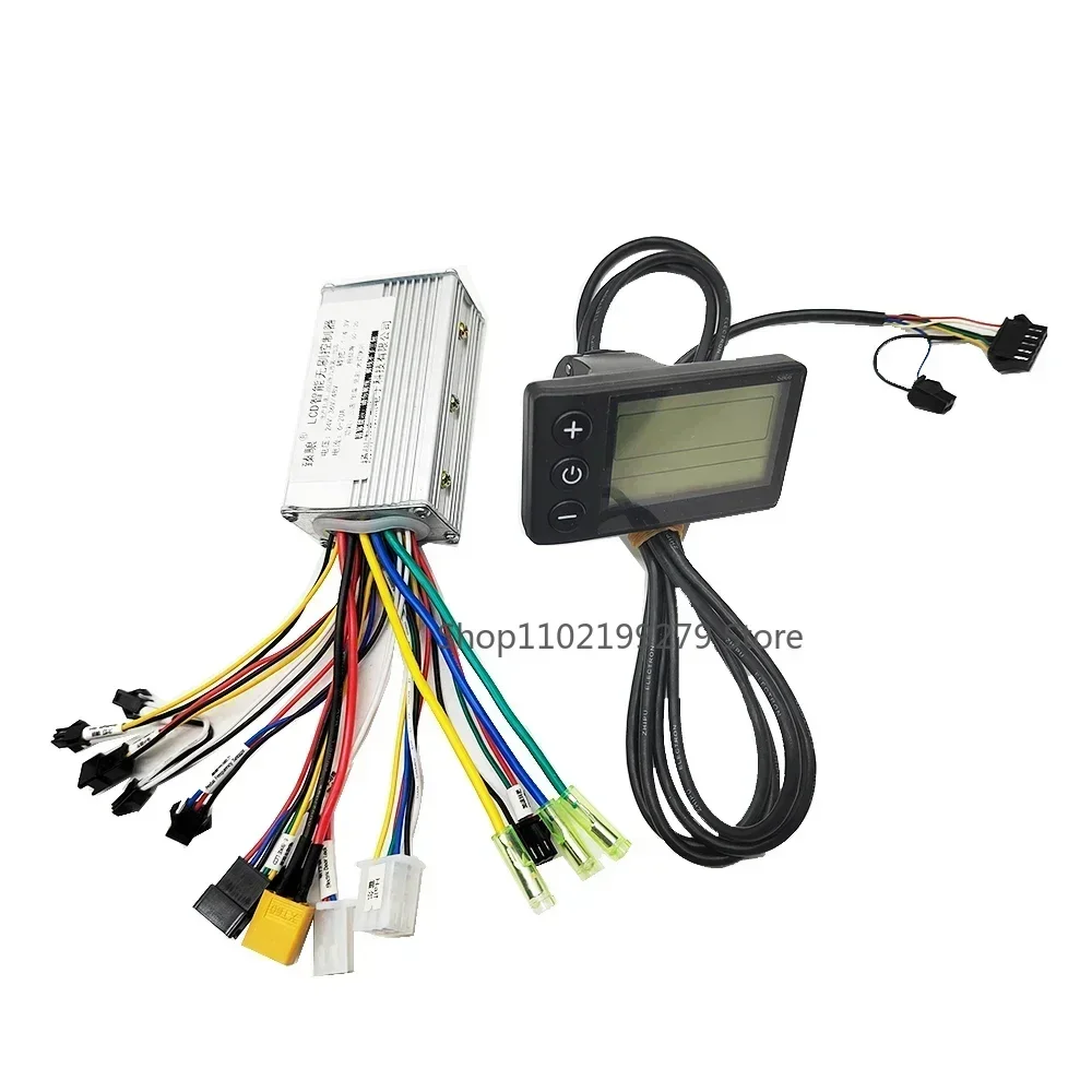 24V 36V 48V 350W 250W MAX20A E-bike/Scooter Eléctrico controlador sin escobillas S866 pantalla LCD para bicicleta eléctrica