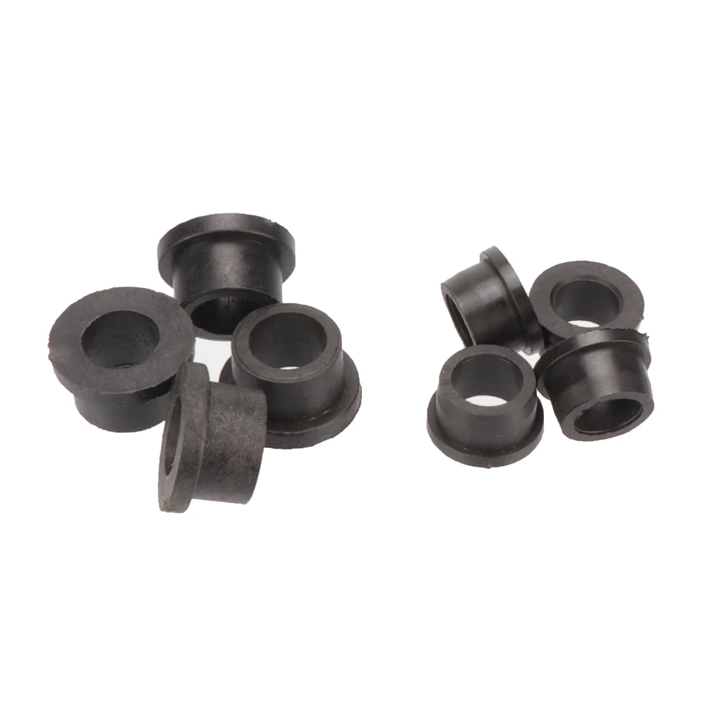 4PCS Bushing Round Hollow Grommet Hole Plug O-rings Sealed Gasket For ATV Front A-Arm Bushings Steering Strut Knuckle Spindle