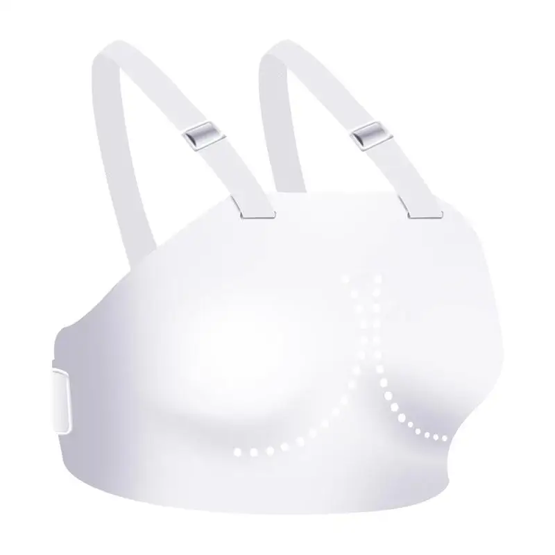 Zaun-Brustschutz für Damen, ergonomischer Brustschutz mit verstellbarem Riemen, Sportschutzausrüstung, Brustschutz, Zaunertraining