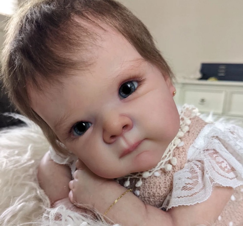 18 Zoll bereits bemalte Bebe Bettie Puppenbausätze Vinyl Reborn Puppe unmontiert DIY Reborn Puppenbausatz Geschenk für Kinder