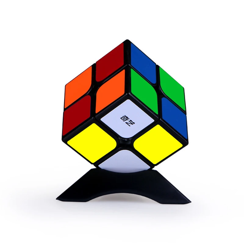 QIYI 2x2 Magic Cube ปริศนาความเร็วระดับมืออาชีพ 2 × 2 ของเล่นเด็กจัดส่งฟรีของเล่นเพื่อการศึกษาเด็ก Magnetic Cube Educ ของเล่น