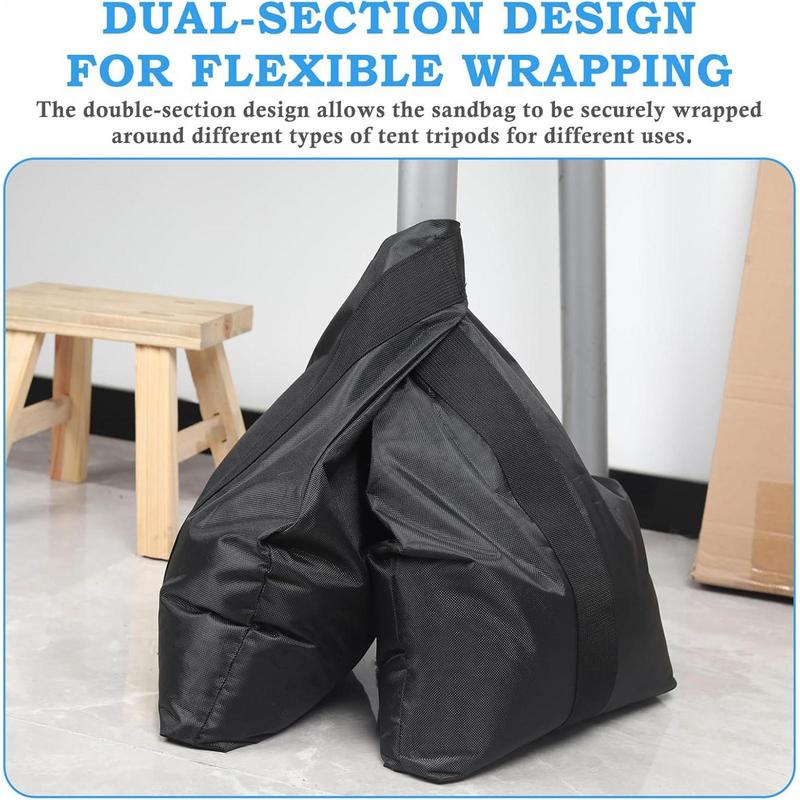 Мешки с песком для фотографии Мешки с песком для веса 1680D Оксфорд Сверхмощная седельная сумка для пляжа, фитнеса, йоги, тренировок, мероприятий