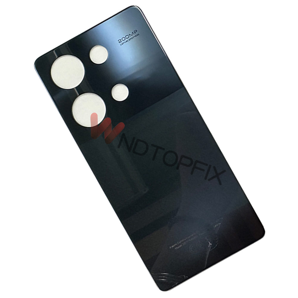 Nuevo para Xiaomi Redmi Note 13 Pro 4G cubierta de batería Panel de vidrio trasero funda carcasa trasera Note 13Pro 4G cubierta trasera de batería funda de puerta