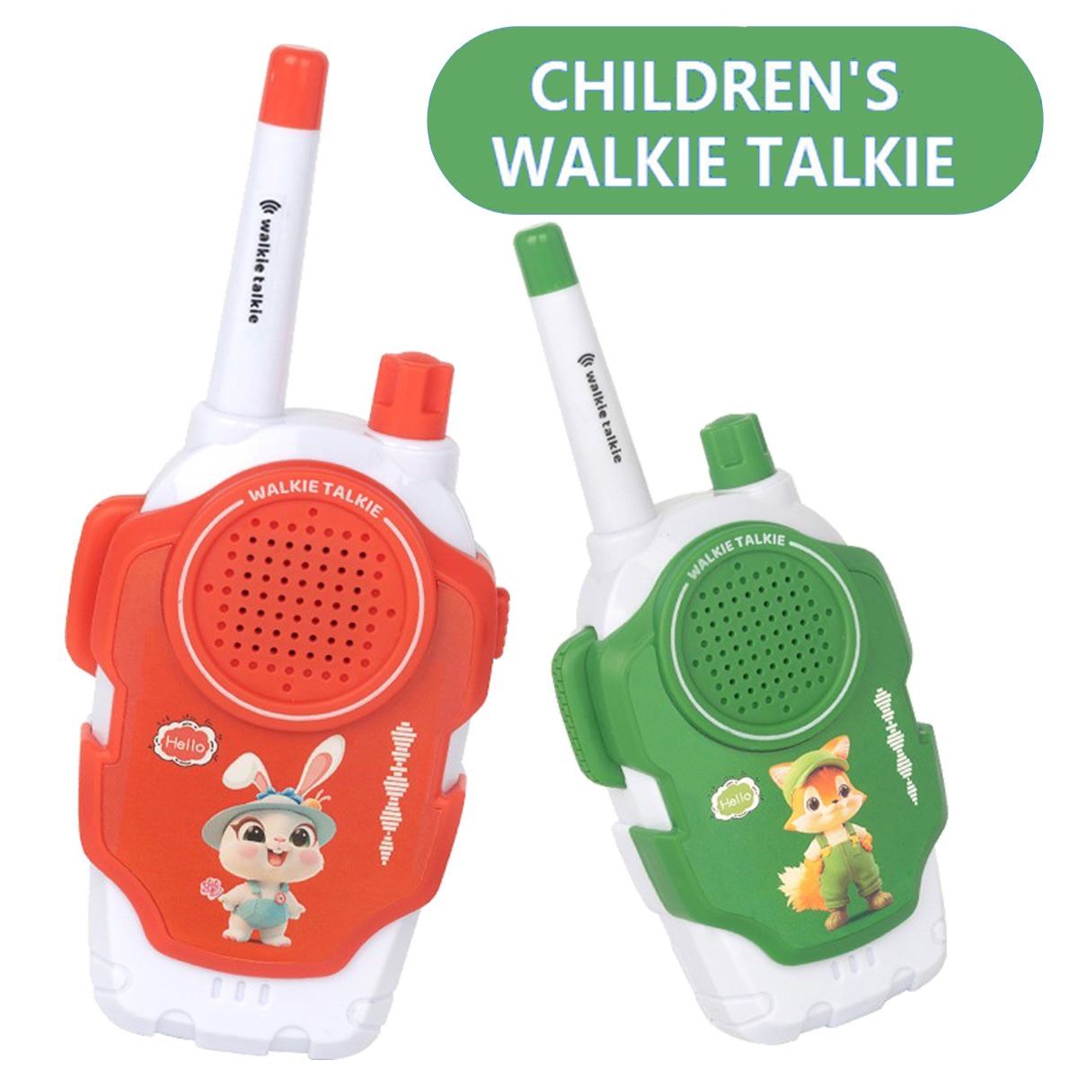 Walkie-Talkie-Handy im Freien niedlichen Spielzeug Kinder Eltern-Kind-Gegensprechanlage Cartoon Jungen und Mädchen pädagogisches Spielzeug Geschenk