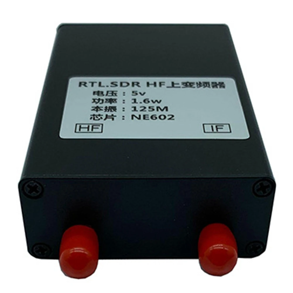 Receptor RTL-SDR HF com cabo de conexão, NE602, 125MHZ, 1.6W, 150K-30MHZ, RTL2383U