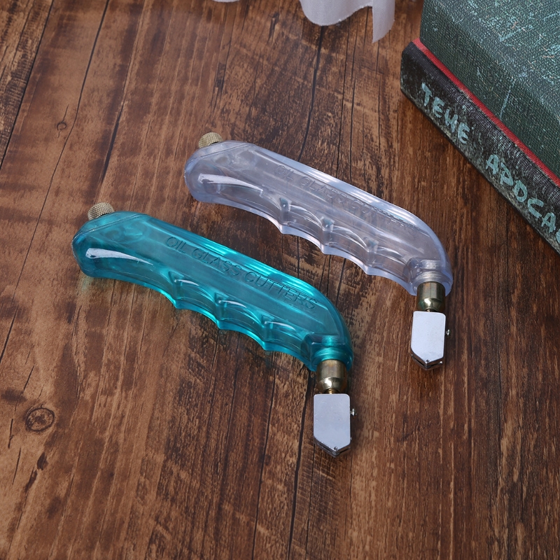 1PC  Pistol Grip  0iled Glass Cutter Tungsten Carbide Stained Glass Cutting tool