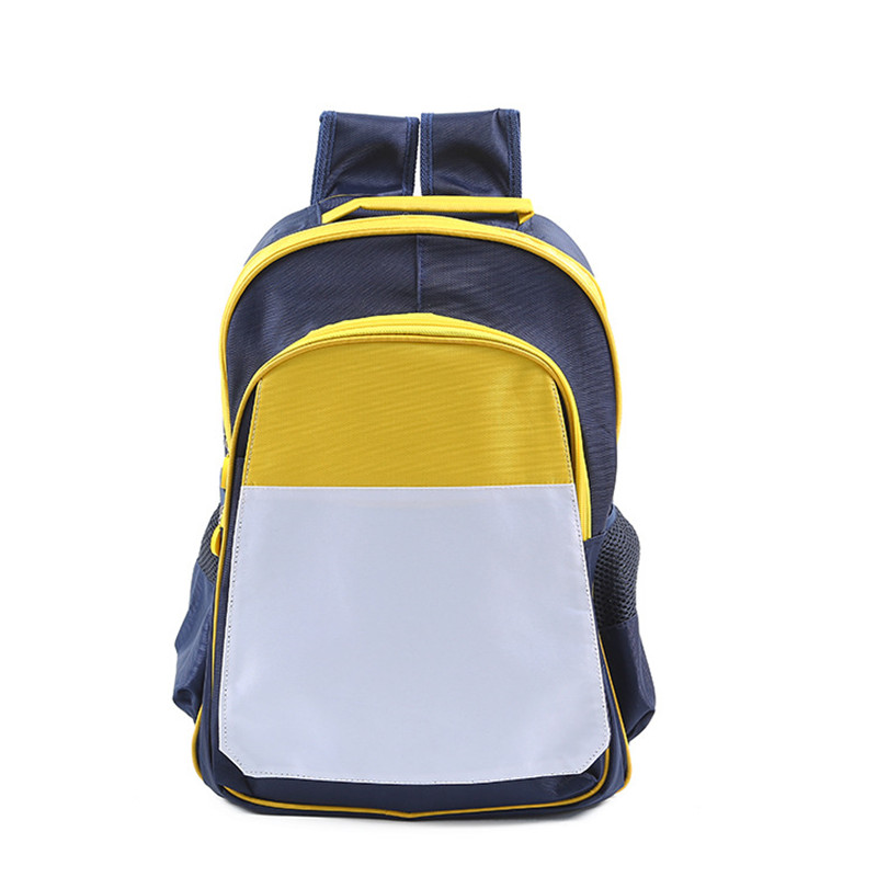 Sublimation leere Schultasche Rucksack für Kinder Kinder Junge Mädchen große Größe personalisierte Druck Büchertasche für Studenten