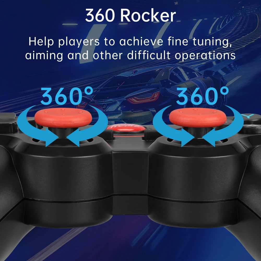 Terios t3 x3 joystick sem fio gamepad controlador de jogo para ps3/ios telefone/tv caixa para nintendo switch acessórios