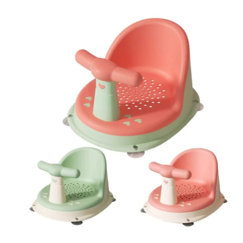 El asiento de bañera para bebé es seguro, antideslizante y adecuado para el cuidado del bebé recién nacido. Adorable asiento de ducha para niños de 6 a 18 meses.