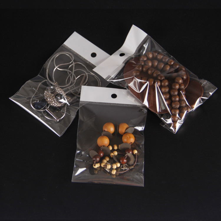 100 stks Plastic OPP Zelfsluitende Transparante Zakken Cellofhaan Verpakking voor DIY Sieraden Display Retail Verpakking Zakken Gift Zakjes