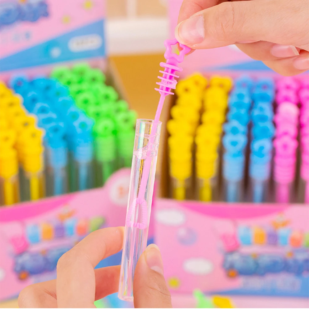 10-30PC 미니 귀여운 거품 빈 튜브 장난감 아이 생일 파티는 학교 선물을 선호합니다 결혼식 손님 기념품 어린이를위한 Pinata 보상