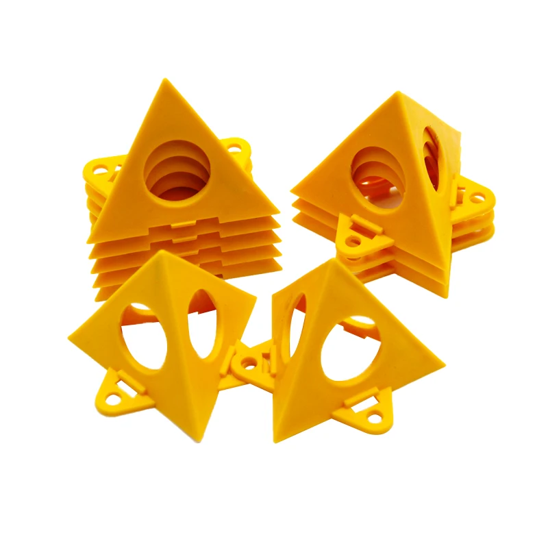 Soporte Triangular de trípode en forma de pirámide, soporte de pintura para carpintería, soporte de pintura en aerosol, bloque de cojín, juego de herramientas auxiliares, 10 Uds.