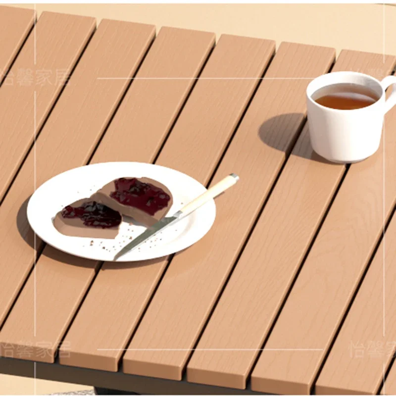 Quadratische Tee-Couchtisch-Sets, Holzhocker, Massivholzstuhl, Designer, minimalistischer Couchtisch, Wohnzimmer, moderne Meuble-Möbel