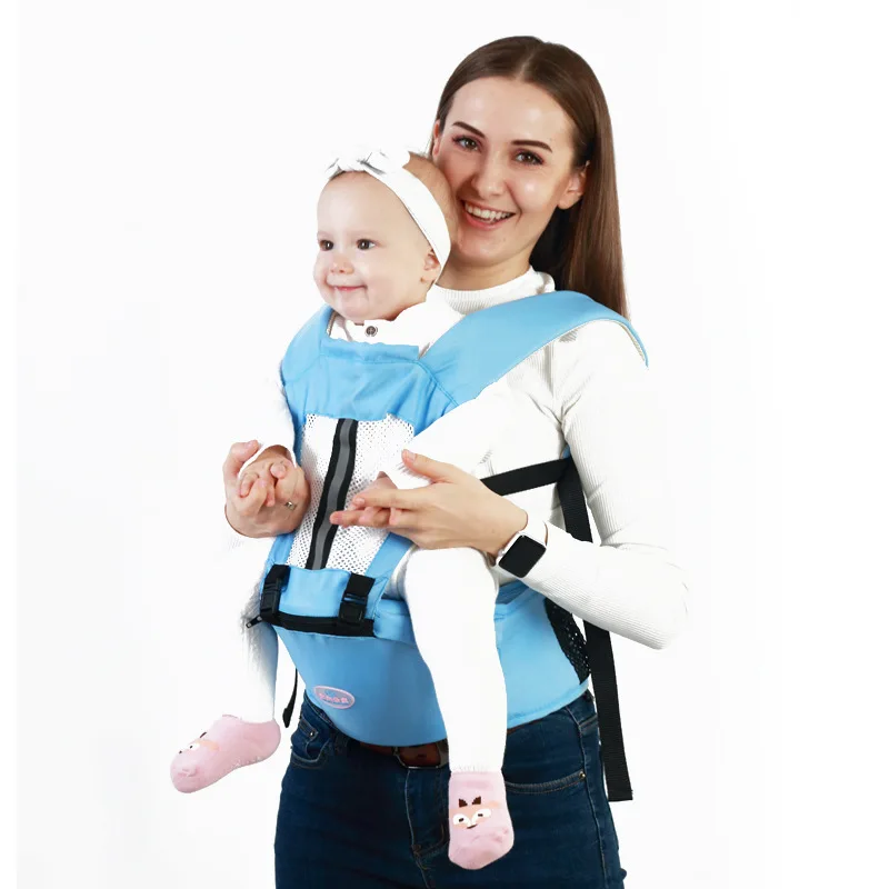 Ergonômico portador de bebê mochila infantil hipseat portador frontal enfrentando ergonômico canguru envoltório do bebê estilingue mochila de viagem