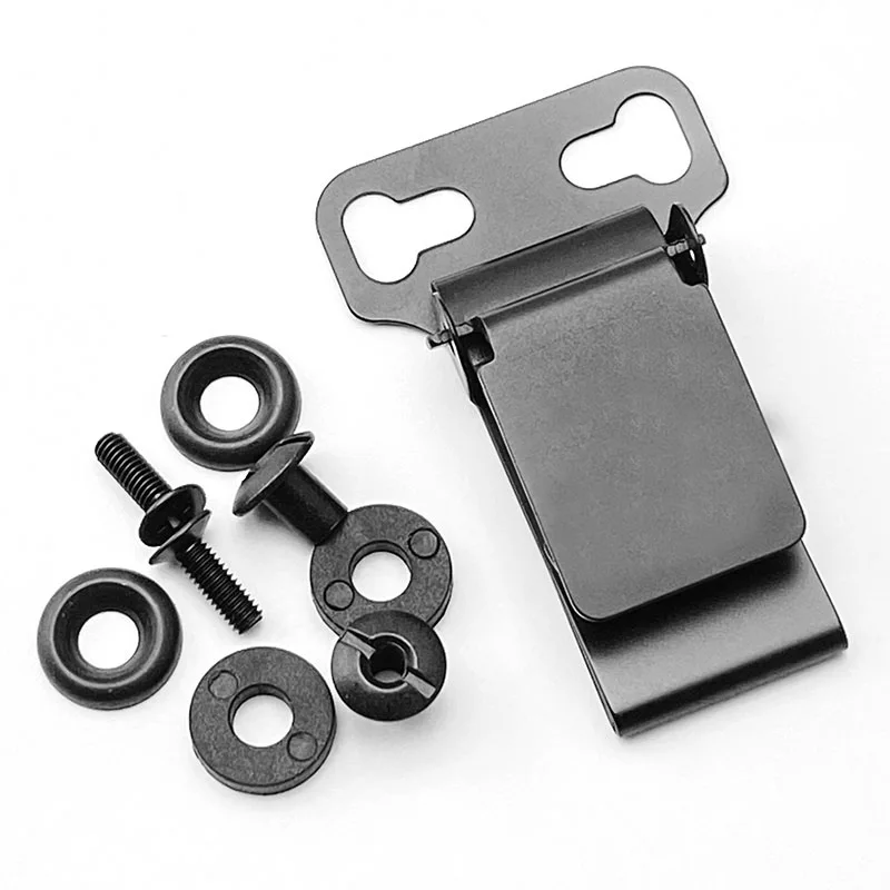 Clips UT universales de acero inoxidable, funda para cuchillo, Clip trasero, funda K, accesorios de Clip de cintura, funda de transporte, 1 unidad