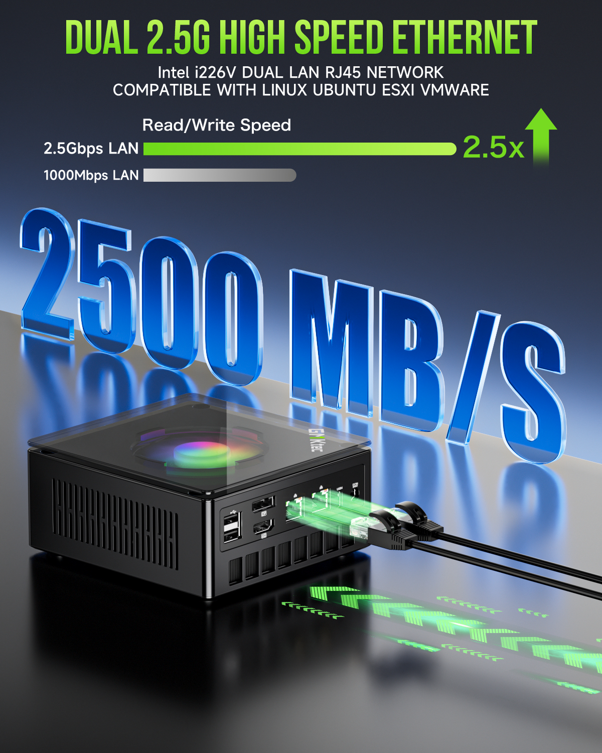 GMKtec Oculink Mini PC K11 K8 Plus M7 AMD Ryzen 9 8945HS 8845HS 6850H 2*USB4 2*DDR5 2*2.5G LAN Gaming Computer Windows 11 WiFi6