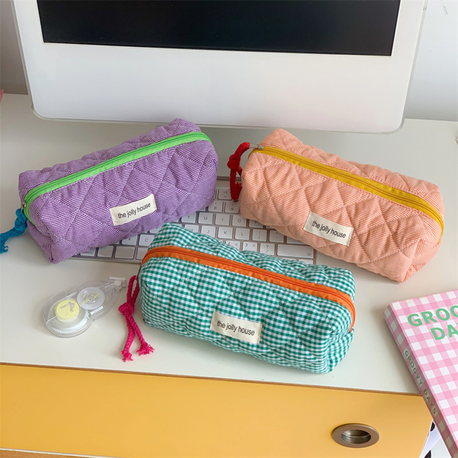 Pencil Case Pen Case Office College School Storage Bag Pouch Holder Box Organizer