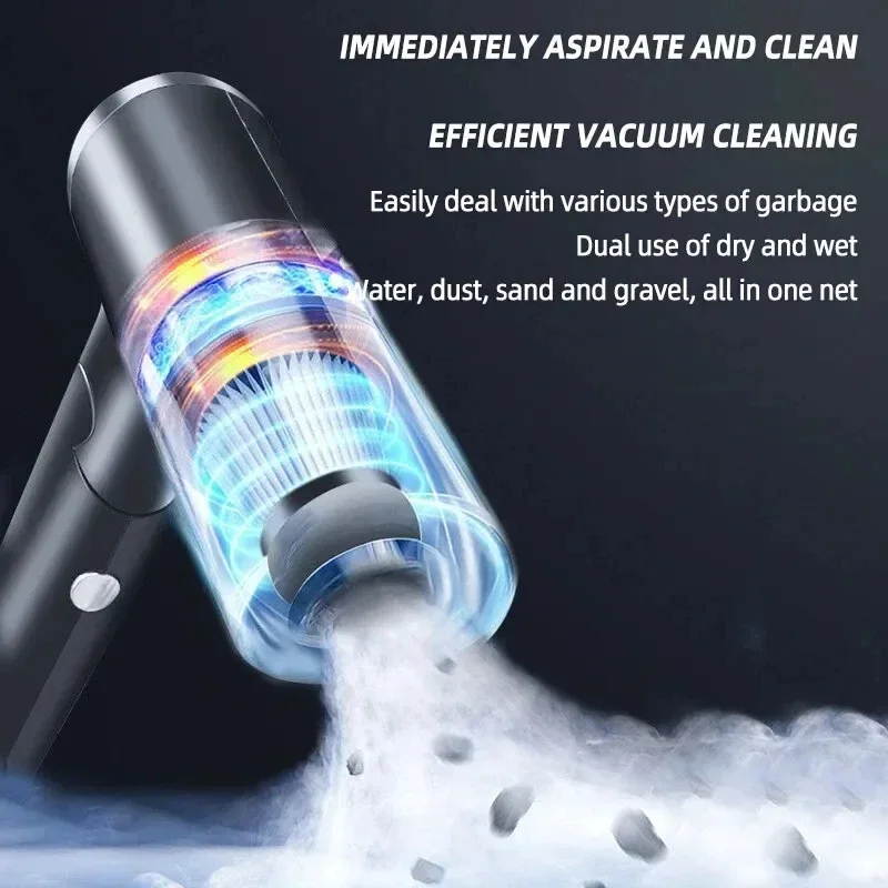 Xiaomi 2900000PA 120W 2 in 1 Wireless Vacuum Cleaner High Powerful Dual Use For Portable Large Suction Home Car Vacuum Cleaner