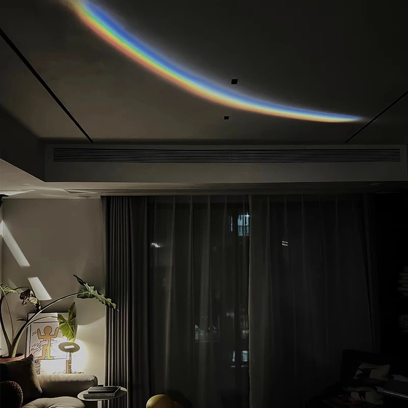 Regenbogen-Schreibtischlampe, Leselampe für Wohnzimmer, Schlafzimmer, perfekte Inneneinrichtung, helle und farbenfrohe Heimbeleuchtung