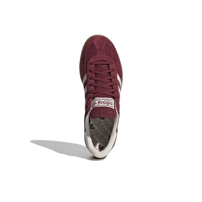 Adidas Handball Spezial Shadow Red Brown Классические универсальные мужские и женские туфли для скейтборда на плоской подошве Кроссовки для пар