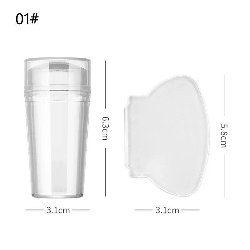 Kit de placas de carimbo para arte em unhas, placa de design de manicure francesa, estêncil de esmalte, selo, raspador, acessórios, ferramentas