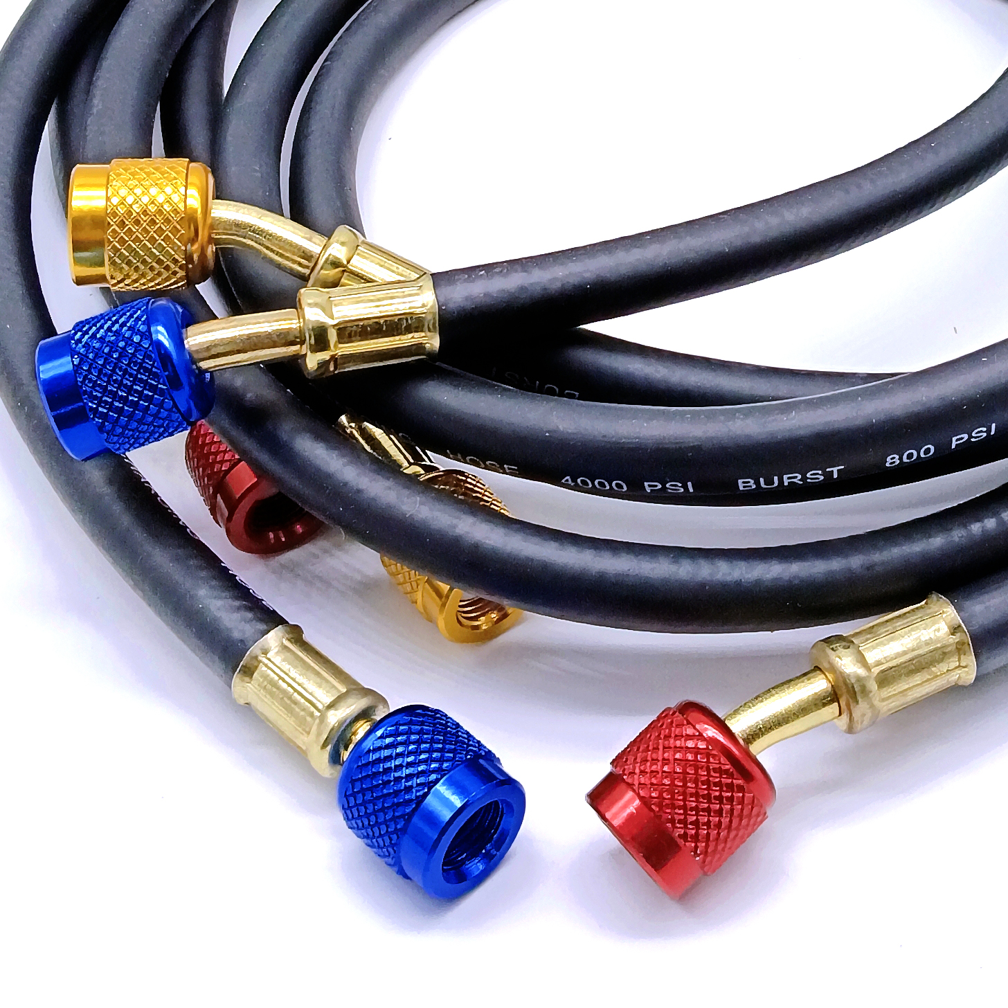 R134a R410A AC Koelmiddel Vulslangen HVAC airconditioning tool auto siliconen slang Airconditioning Systeem Onderhoud