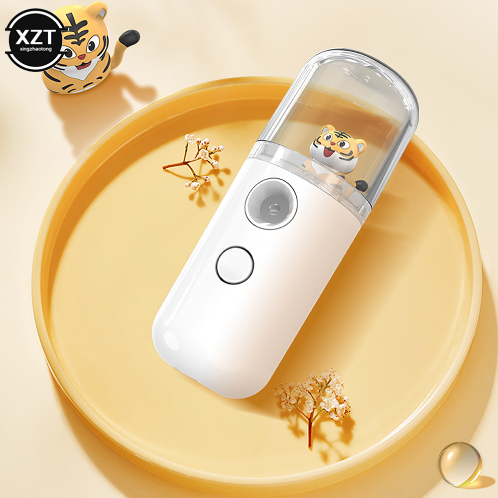 แบบพกพา Air Humidifier 30ml USB Atomizer เครื่องฟอกอากาศน้ํามันหอมระเหย Essential Oil Diffuser Hydrator