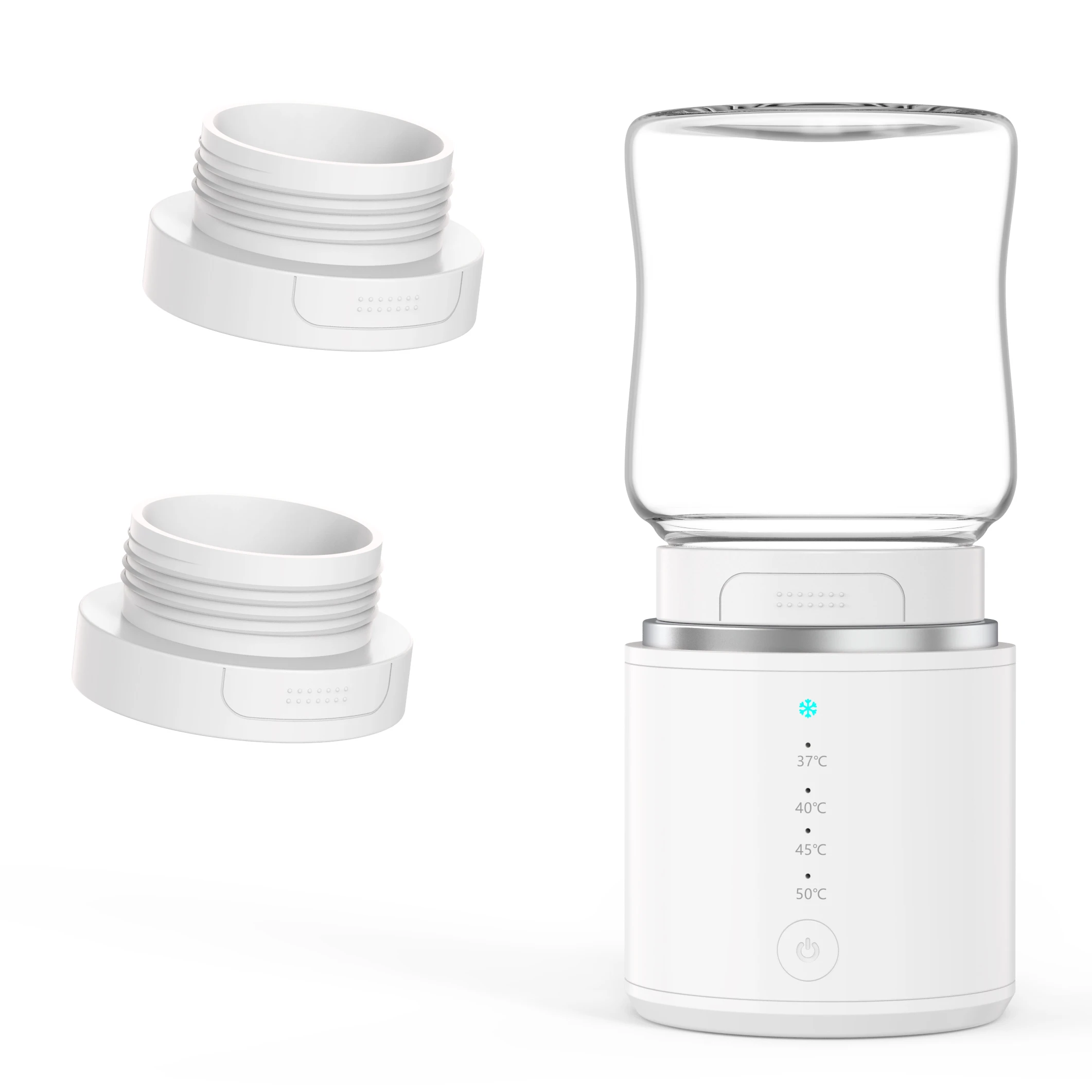 Bornbl n1 aquecedor de garrafa portátil viagem aquecedor de garrafa de bebê para leite materno em movimento aquecedor de garrafa de viagem à prova de vazamento