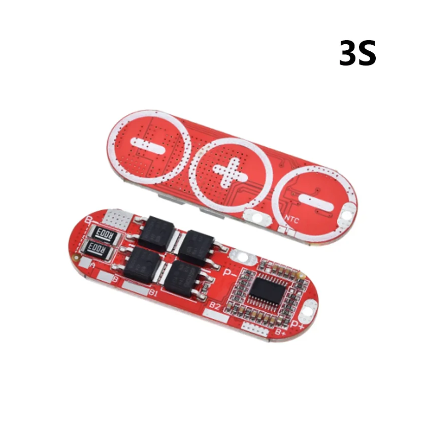 Bms 1s 2s 10a 3s 4s 5s 25a Bms 18650 Li-ion Lipo Batteria al litio Protezione Circuito Modulo Pcb Pcm 18650 Lipo Bms Caricatore
