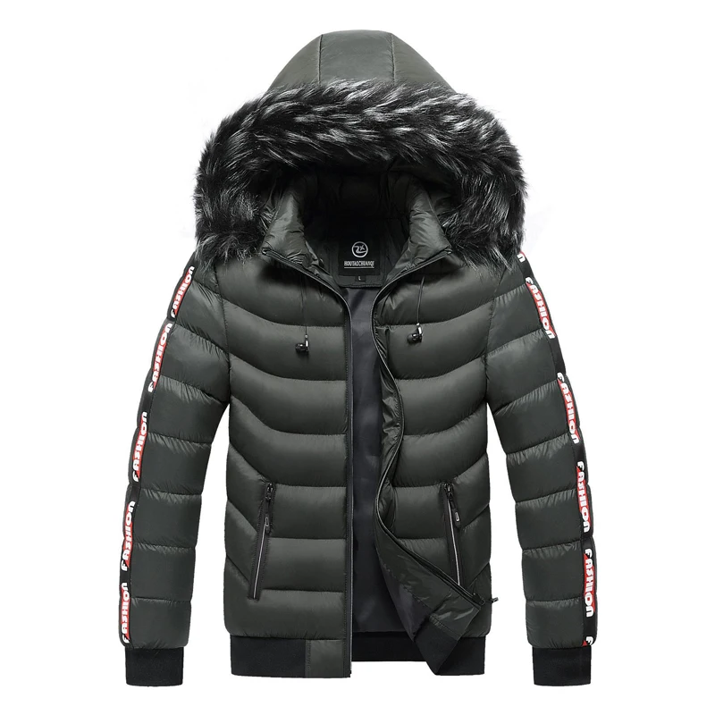 DIMUSI, chaqueta acolchada de invierno para hombre, Parkas térmicas de algodón a la moda para hombre, prendas de vestir informales, rompevientos, abrigos con capucha, ropa para hombre