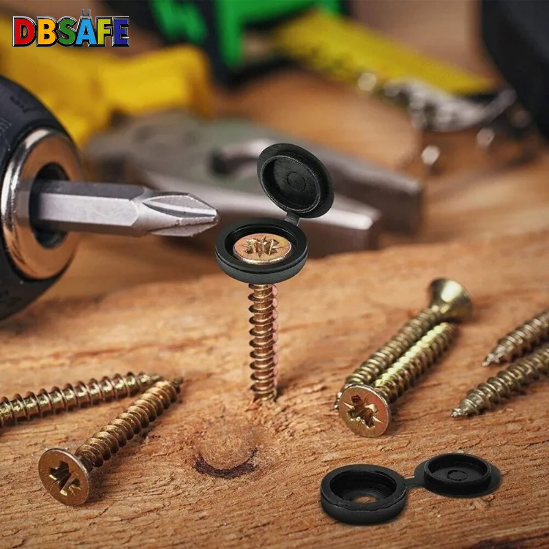 10/100 szt. Ozdobne nakładki na śruby, nakładki na śruby krzyżowe, składane klamry do dekoracji samochodów i mebli, nakładki na nakrętki, śruby, elementy montażowe