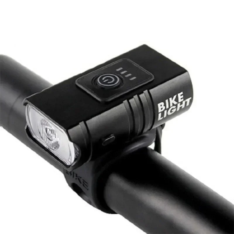 ไฟจักรยานสว่าง T6 LED ไฟหน้าแบบชาร์จ USB สำหรับจักรยานเสือภูเขา MTB ความสว่าง 1000 ลูเมน ไฟหน้าจักรยาน ไฟฉายสำหรับปั่นจักรยานและสกู๊ตเตอร์