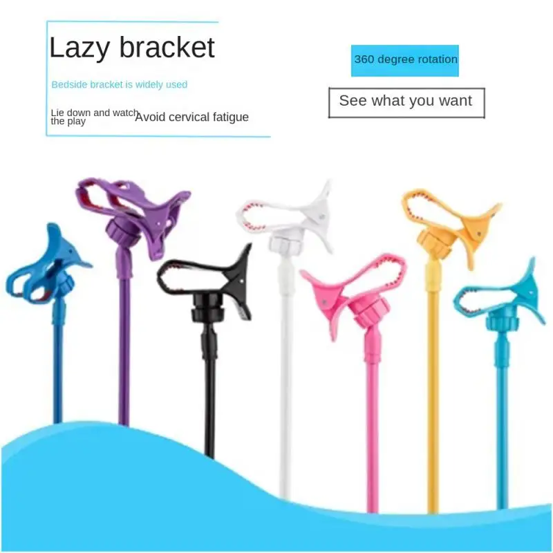 Universal preguiçoso suporte braço flexível suporte do telefone móvel stents titular cama mesa clipe gooseneck suporte para telefone muti cores
