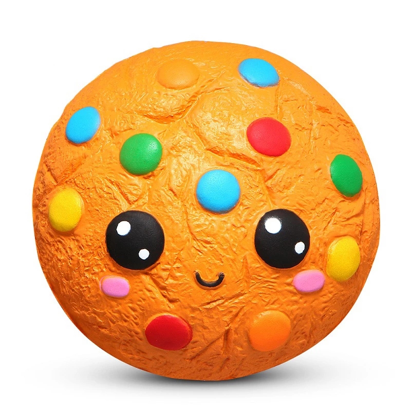 Squishy Cartoon Chocolate Biscuit Series PU Squishies Slow Rising Cream Scented Fidget Anti-Stress Kinderspielzeug Kindergeschenk