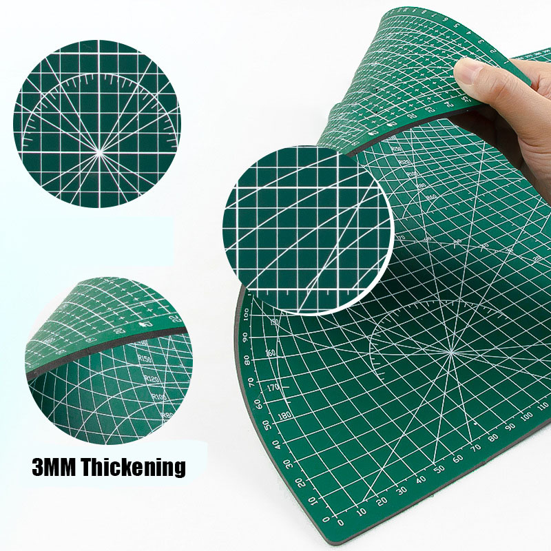 Tapete de corte de PVC A2 A3 A4, almohadilla de corte de retales de doble cara, herramientas de retales, herramienta Manual de modelo DIY, tabla de cortar autocurativa