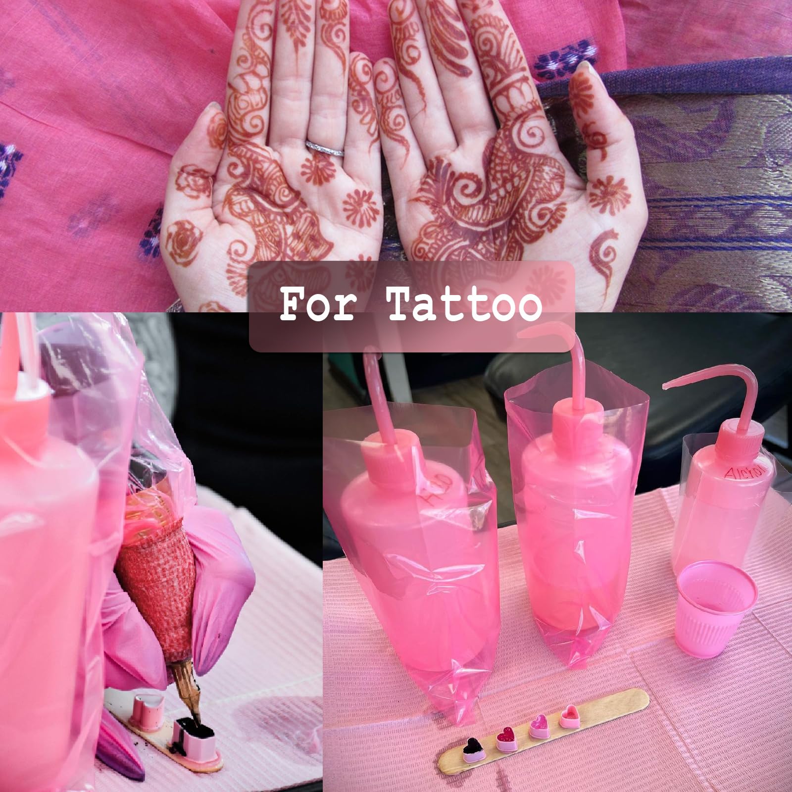 Butelka do mycia tatuażu Bezpieczna butelka do płukania Narzędzia do nawadniania Nawadnianie Wyciskanie Konewka do mycia Butelka do mycia Materiały do ​​tatuażu