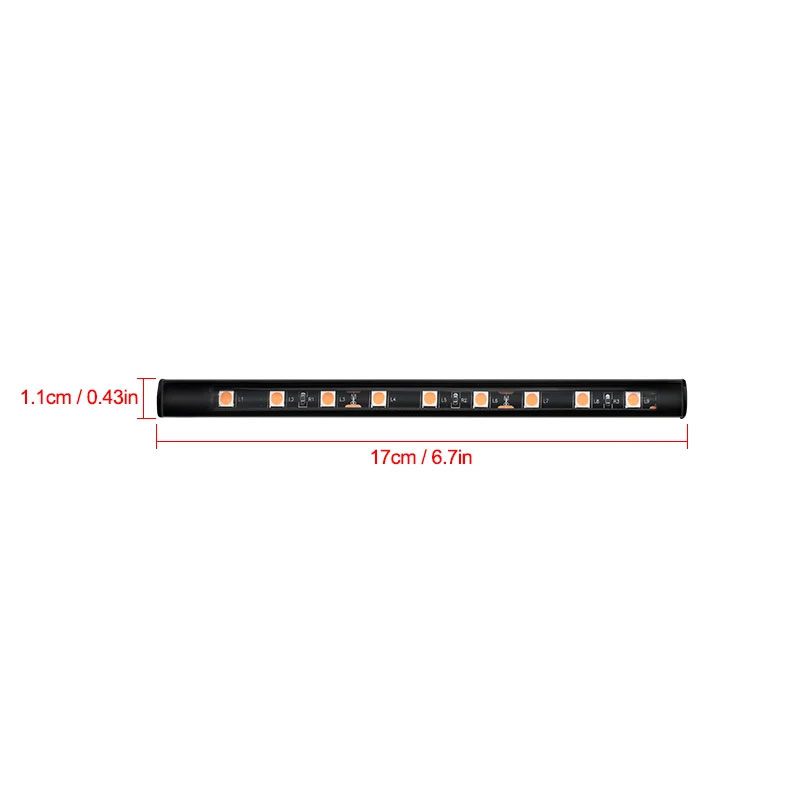 Nieuwe LED Auto-interieur Ambient Voet Strip Light Kit Backlight 5V USB Auto Decoratieve Sfeer Neon Lamp Voertuigaccessoires