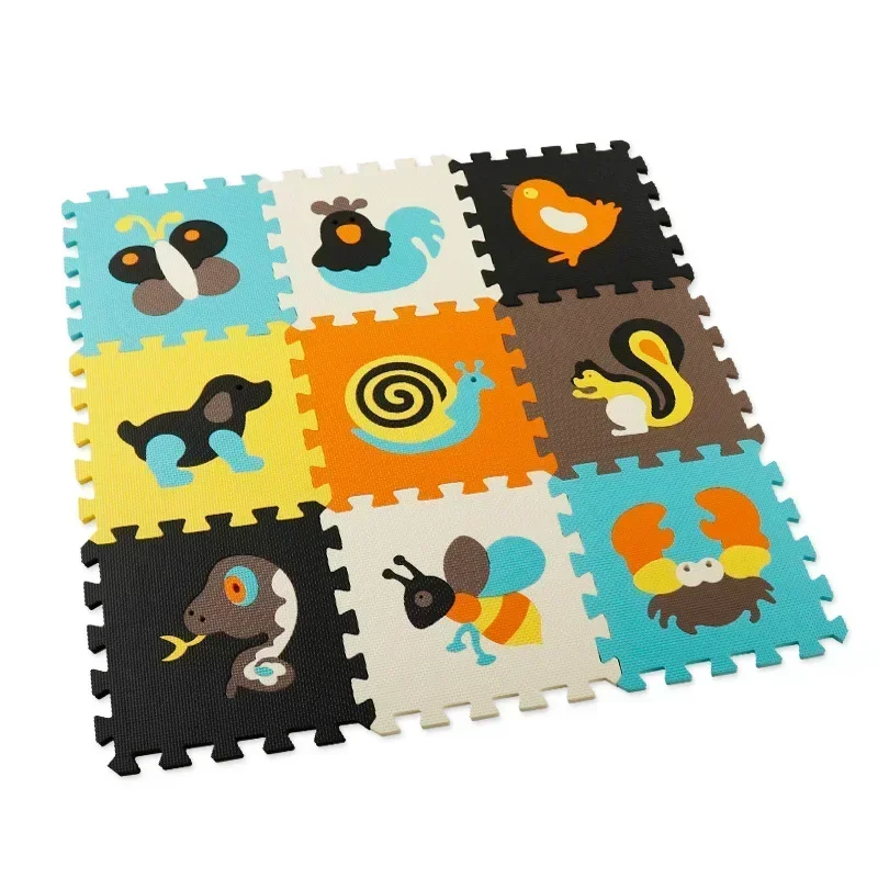 30*30*1 ซม.9 ชิ้นชุดชั้นปริศนาสําหรับเด็ก Eva โฟมทารกชั้นเกม Interactive ของเล่นสําหรับเด็กวัยหัดเดิน play Mat ของเล่นเด็ก