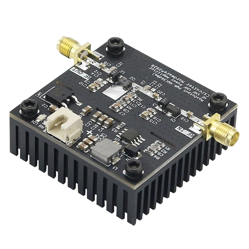 Amplificateur de puissance VHF UHF RF, Gain 0.5-800MHz 40dB, HF VHF UHF pour Radio amateur