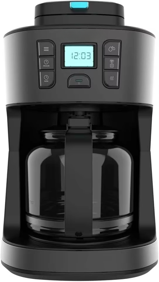 Cafeteras Goteo Coffee 66 Grind Drop, Mulinillo Cuchillas,Hasta 12 Tazas,Tecnología Extremearoma,En Acero Inoxidable