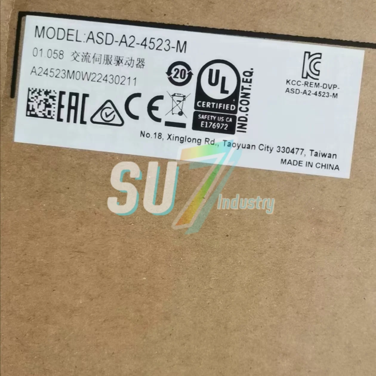 Новый сервопривод в коробке ASD-A2-4523-L ASD-A2-4523-M ASD-A2-4523-U