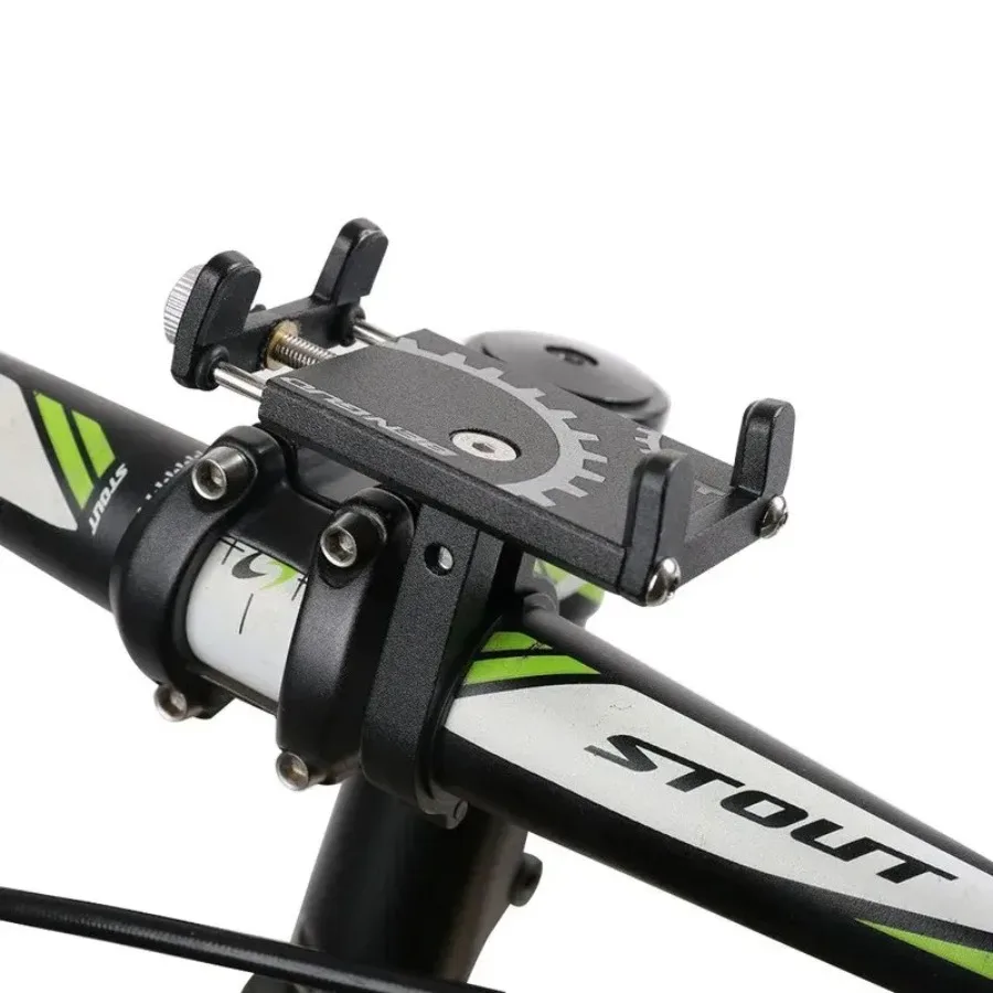 Soporte de teléfono para bicicleta, soporte Universal para móvil, GPS, Metal, para montar en bicicleta, MTB, soporte para motocicleta, manillar de Moto, Clip antideslizante