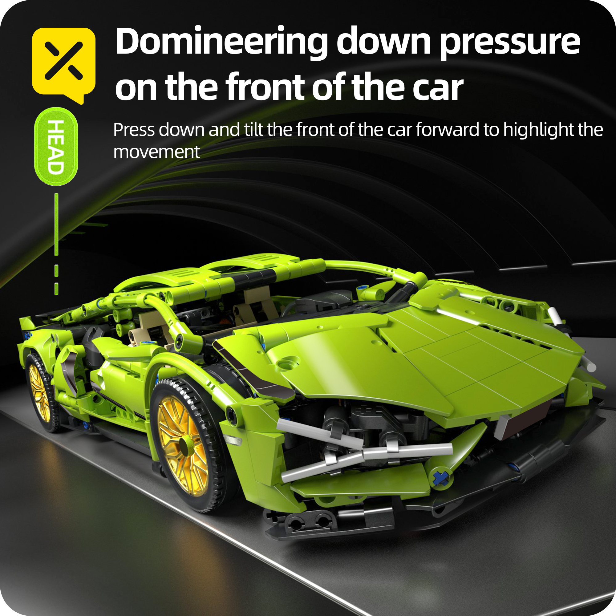 ToylinX การวิเคราะห์ Building Blocks Racing กีฬารถความเร็วรุ่น City Mechanical Super ของเล่นคริสต์มาสฮาโลวีนอีสเตอร์