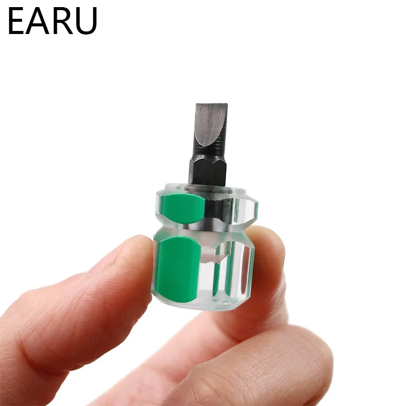 Vặn Vít Bộ Mini Di Động Nhỏ Củ Cải Đầu Tua Vít Trong Suốt Tay Cầm Sửa Chữa Dụng Cụ Cầm Tay Chính Xác Sửa Chữa Xe Hơi