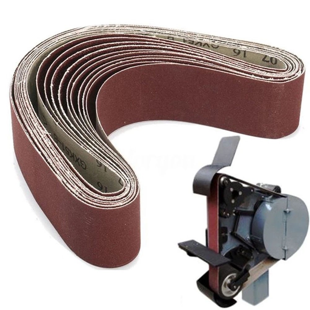 Abrasive Sanding Belts Belt 60/80/100/120/150/180/240/320/400/600/800/1000Grits Wood Grinding Sander Tools Aluminum Oxide 50x686