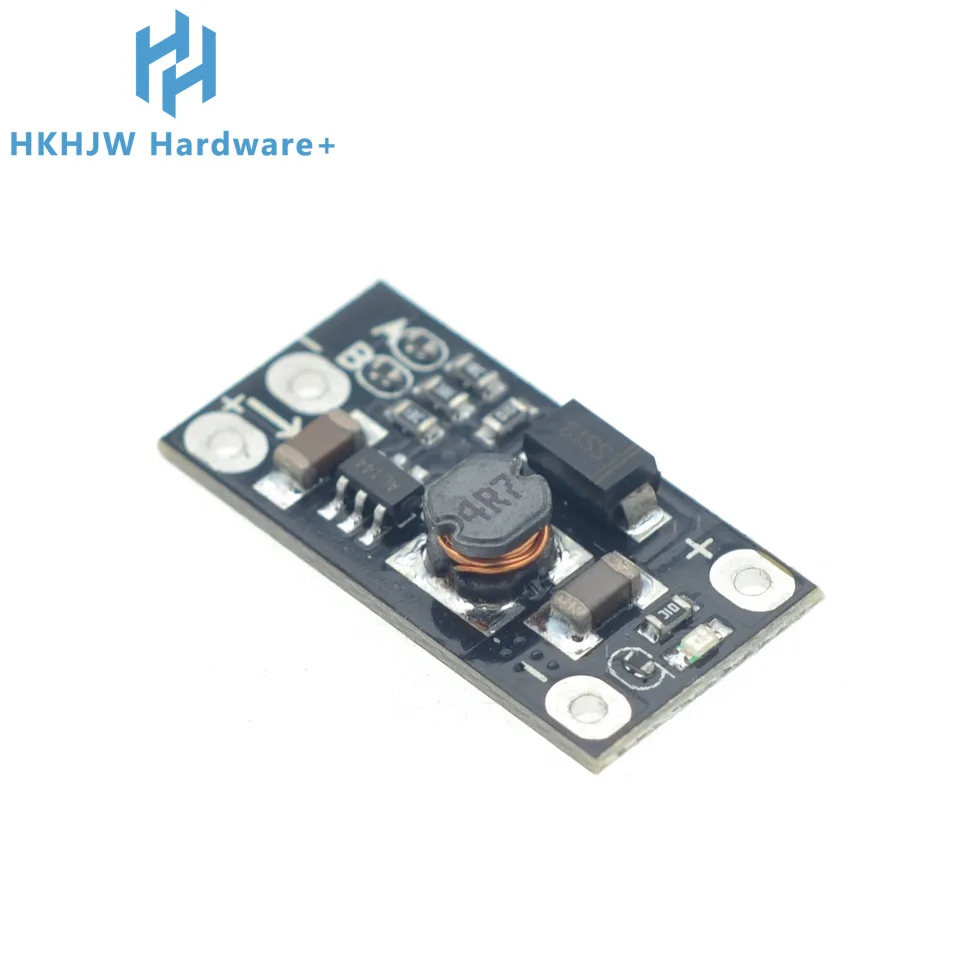 1–100 Stück 3,7 V bis 12 V Mini-DC-DC-Boost-Modul unterstützt 5 V/8 V/9 V/12 V Ausgang, Lithium-Batterie-Boost